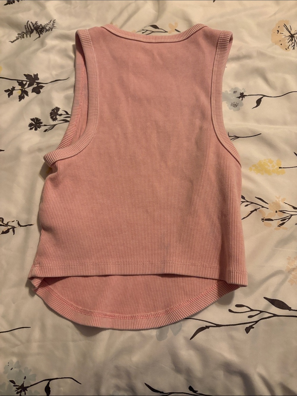 aerie Blush Ribbed Racerback Tank - Picture 3 of 3